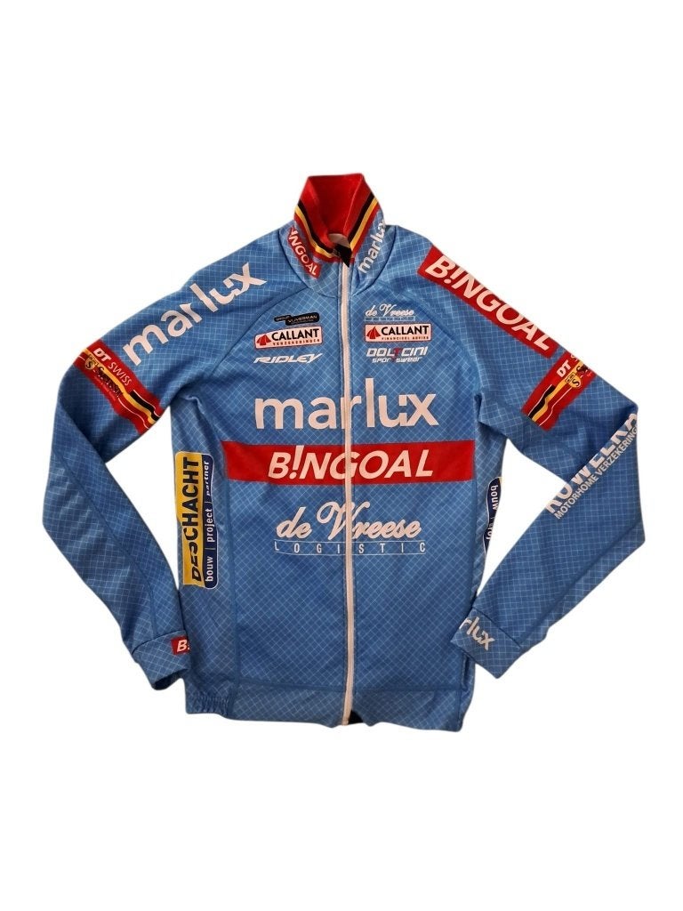 Wielertrui Marlux - Bingoal 2018, Enlèvement ou Envoi, Utilisé, Hommes, Vêtements d'extérieur