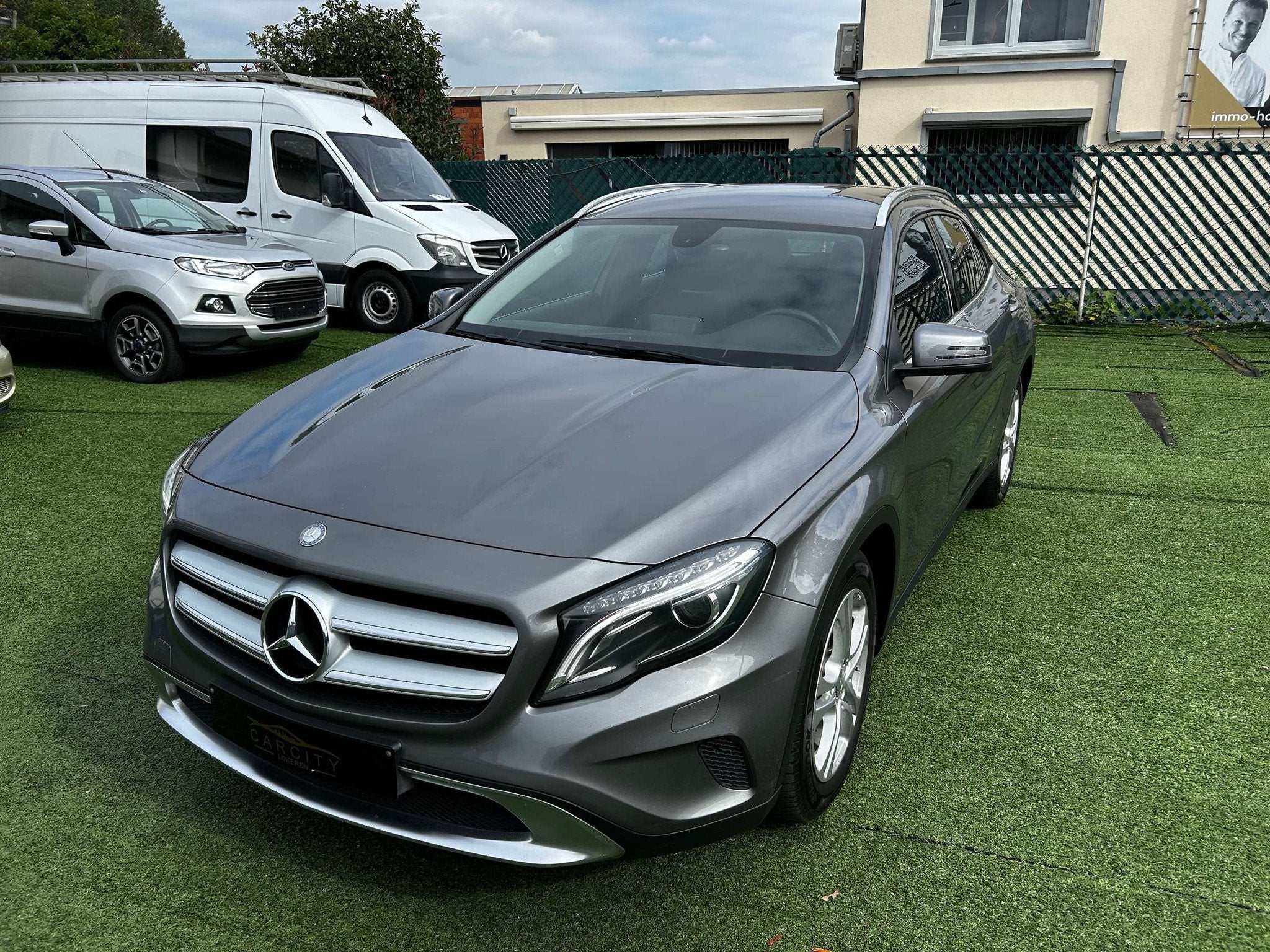 Mercedes-Benz GLA 200 D ° XENON ° LEDER ° CAMERA ° BLEUT, Argent ou Gris, Boîte manuelle, Mercedes-Benz, Diesel