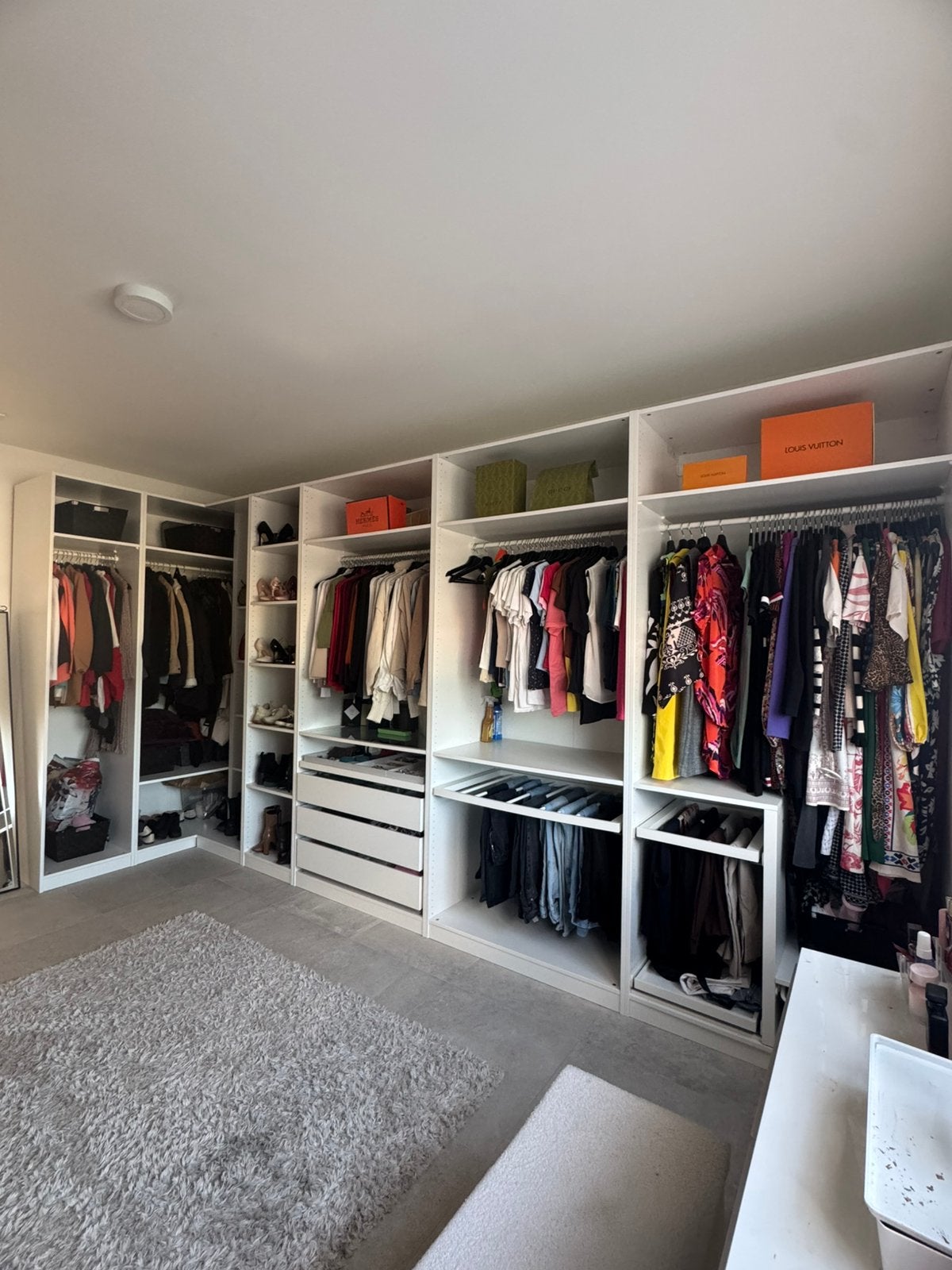 IKEA PAX Inloopkast / Dressing – Volledige Opstelling, Huis en Inrichting, Kasten | Kleerkasten, Ophalen, 200 cm of meer, Met plank(en)