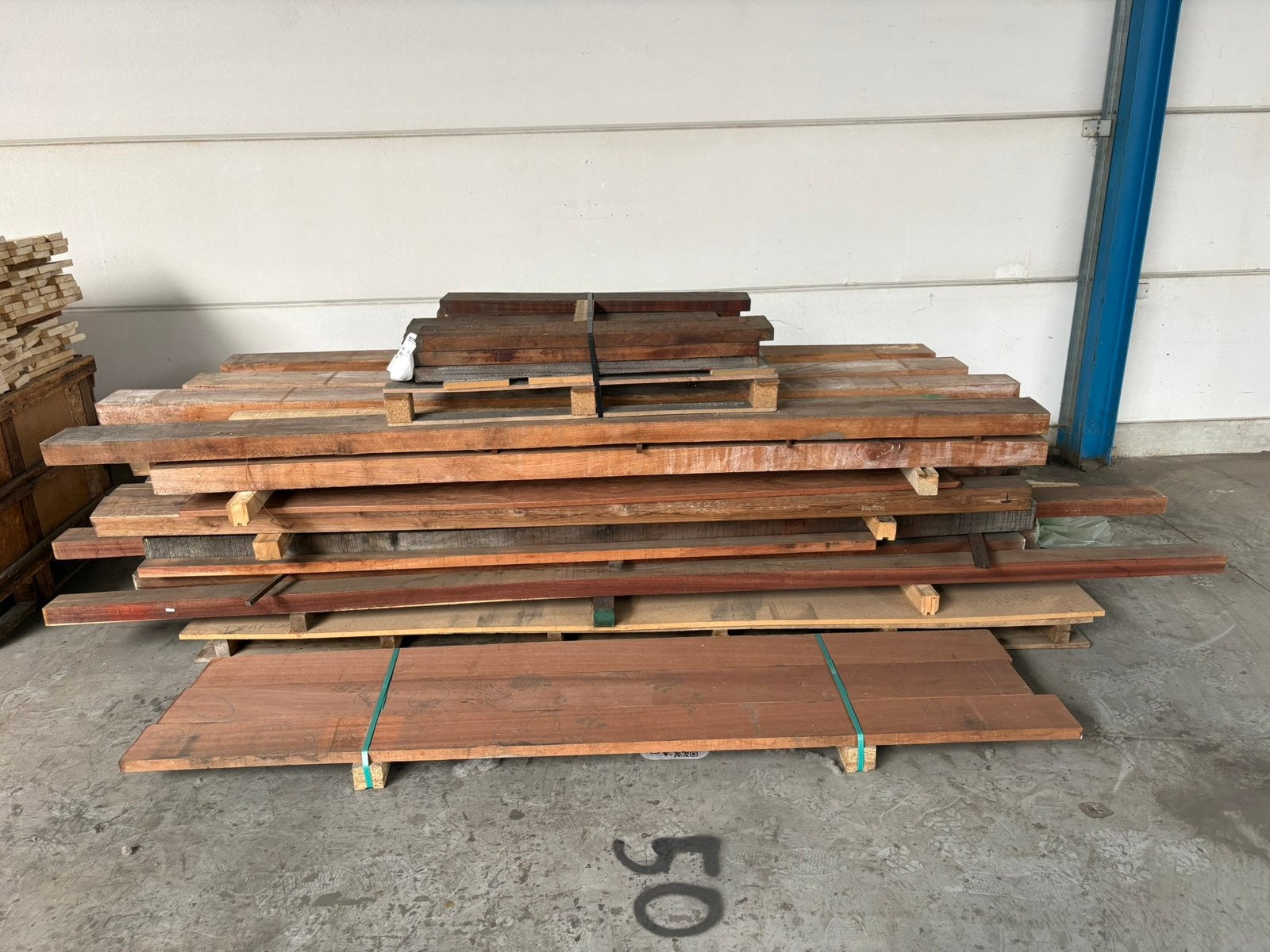 Houten balken/planken te koop, Ophalen, Overige houtsoorten, Balk