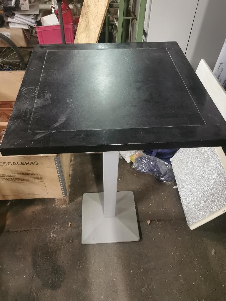 Hoge tafel, Ophalen, Gebruikt, Vier personen, Vierkant