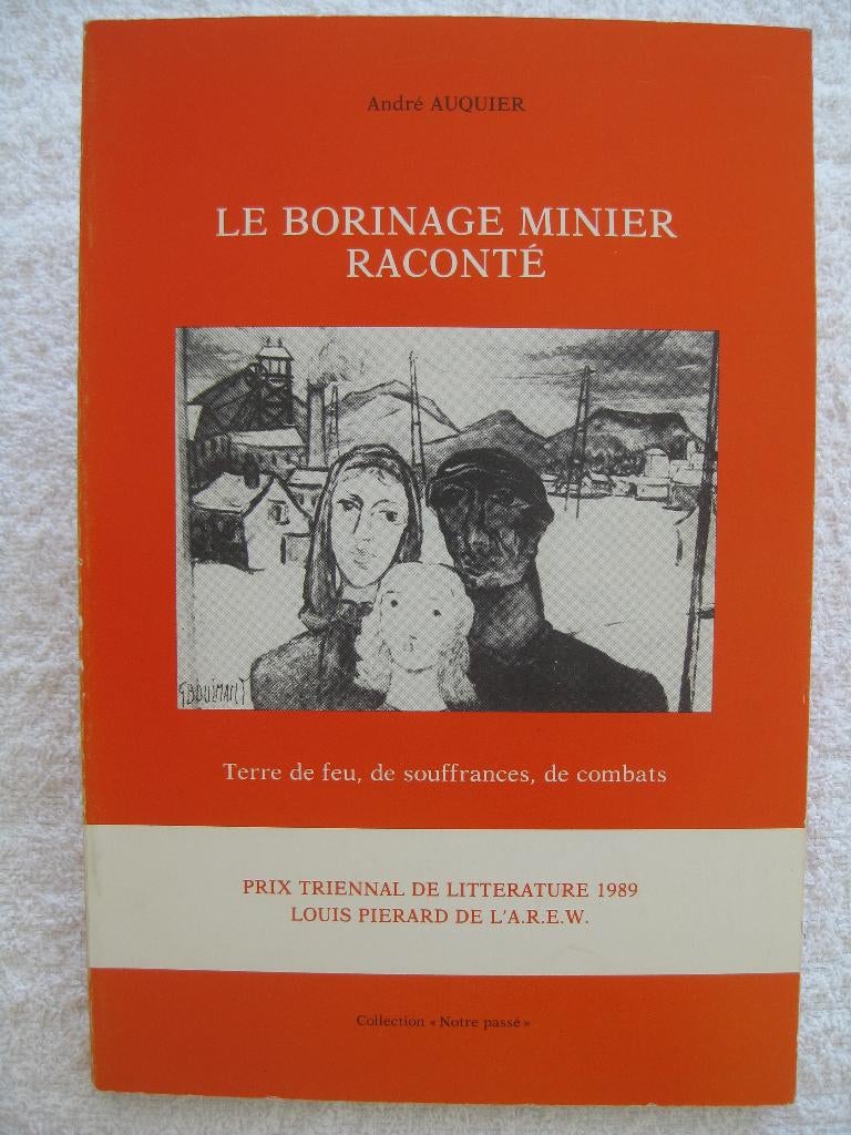 Borinage – mines et charbonnages – André Auquier - 1989, Livres, Histoire nationale, Utilisé, Enlèvement ou Envoi