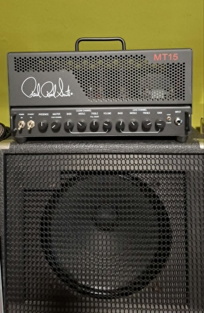 Versterker head PRS MT15 (eerste editie) ZONDER SPEAKERCAB, Muziek en Instrumenten, Ophalen, Zo goed als nieuw, Gitaar, Minder dan 50 watt