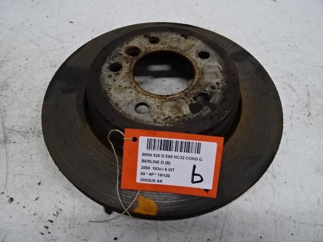 FREIN DISQUE ARRIÈRE BMW 5 serie (E60) (12-2001/03-2010), Utilisé, BMW