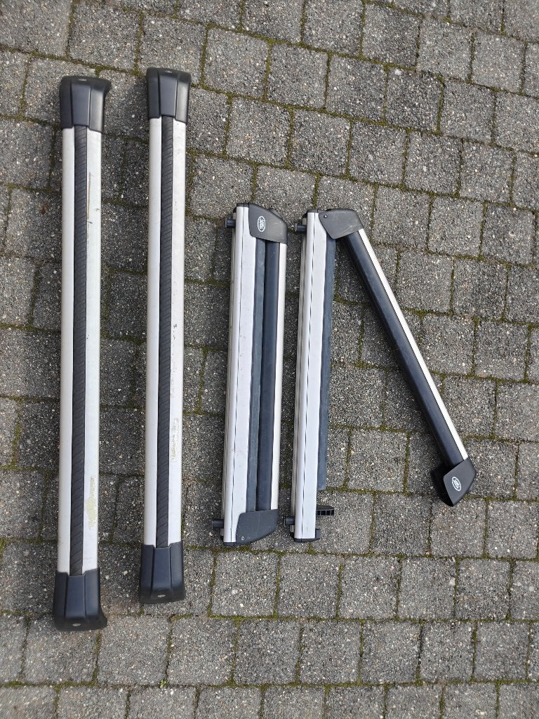 Land Rover Evoque dakdragers + ski- en snowboarddrager, Auto diversen, Ophalen, Gebruikt
