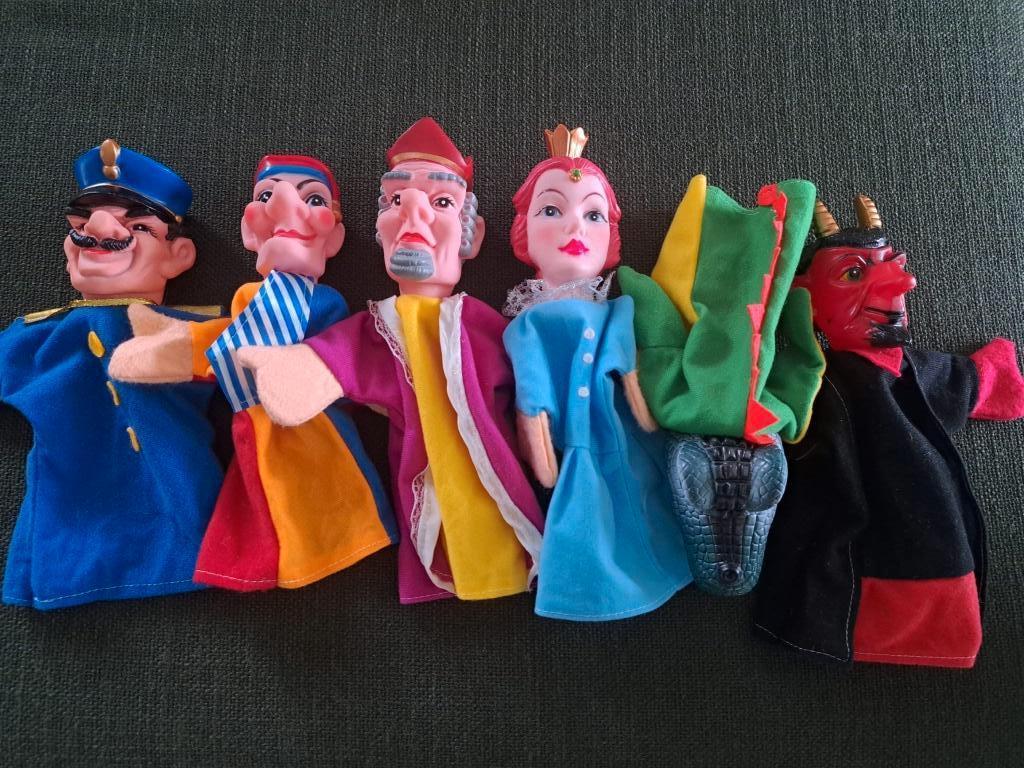 poppenkast poppen, Ophalen, Zo goed als nieuw