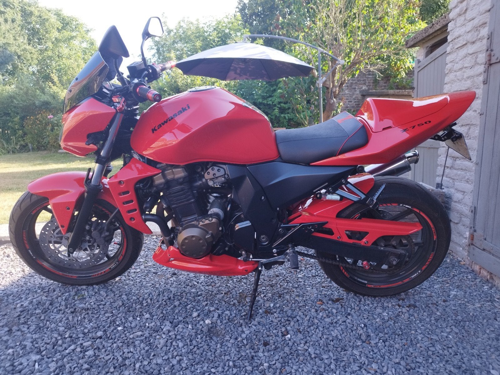 A vendre moto Kawasaki Z750, Particulier