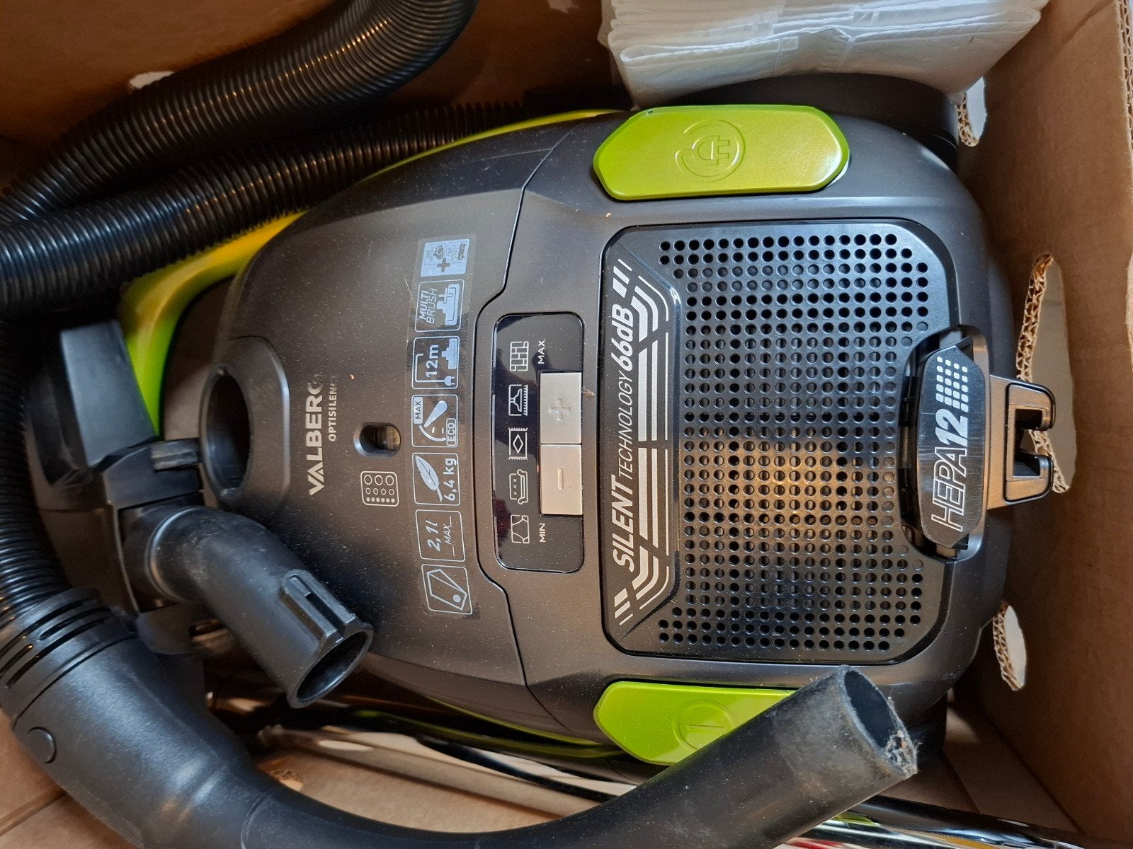 stofzuiger valberg silence b12, Electroménager, Enlèvement, Comme neuf, Aspirateur traîneau