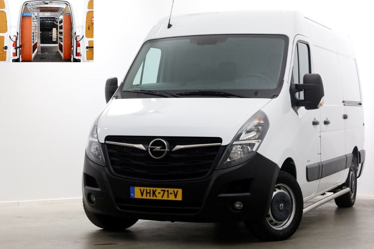 Opel Movano 2.3 Turbo 150pk L2H2 Camera/Inrichting/2x Schuif, 254 g/km, Wit, Bedrijf, Onderhoudsboekje