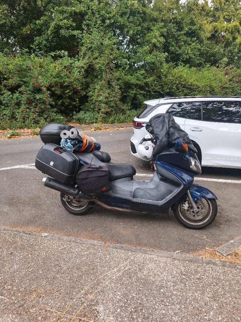 Suzuki Burgman 650 BJ 2004, Motoren, Motoren | Suzuki, 2 cilinders, Motorrijbewijs A, Gebruikt, Particulier