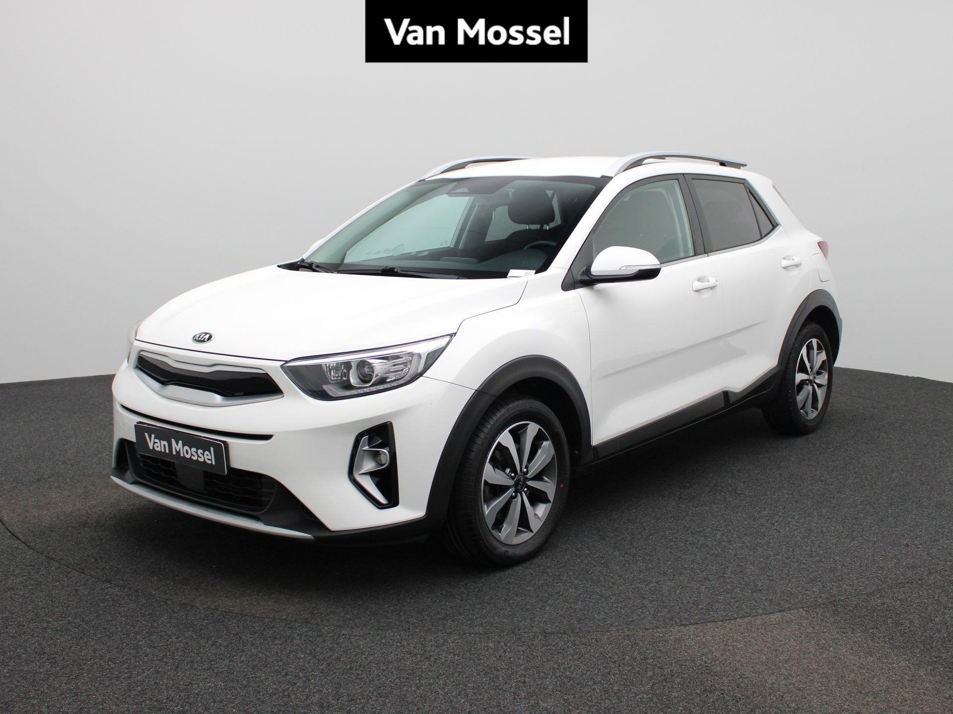 KIA Stonic 1.0 T 100 More, Auto's, Voorwielaandrijving, Gebruikt, 129 g/km, Wit