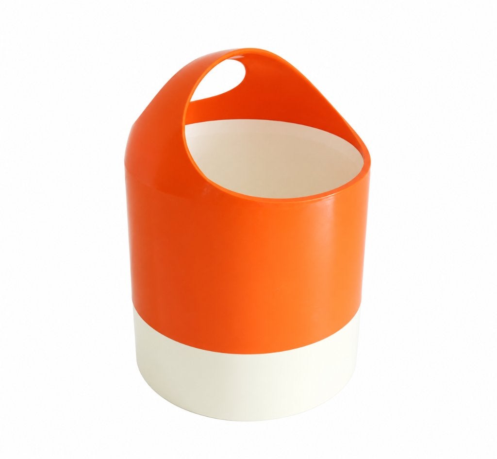 SUPERBE TRES RARE Seau à Champagne PRISUNIC Plastique Orange, Collections, Enlèvement ou Envoi, Maison et Meubles