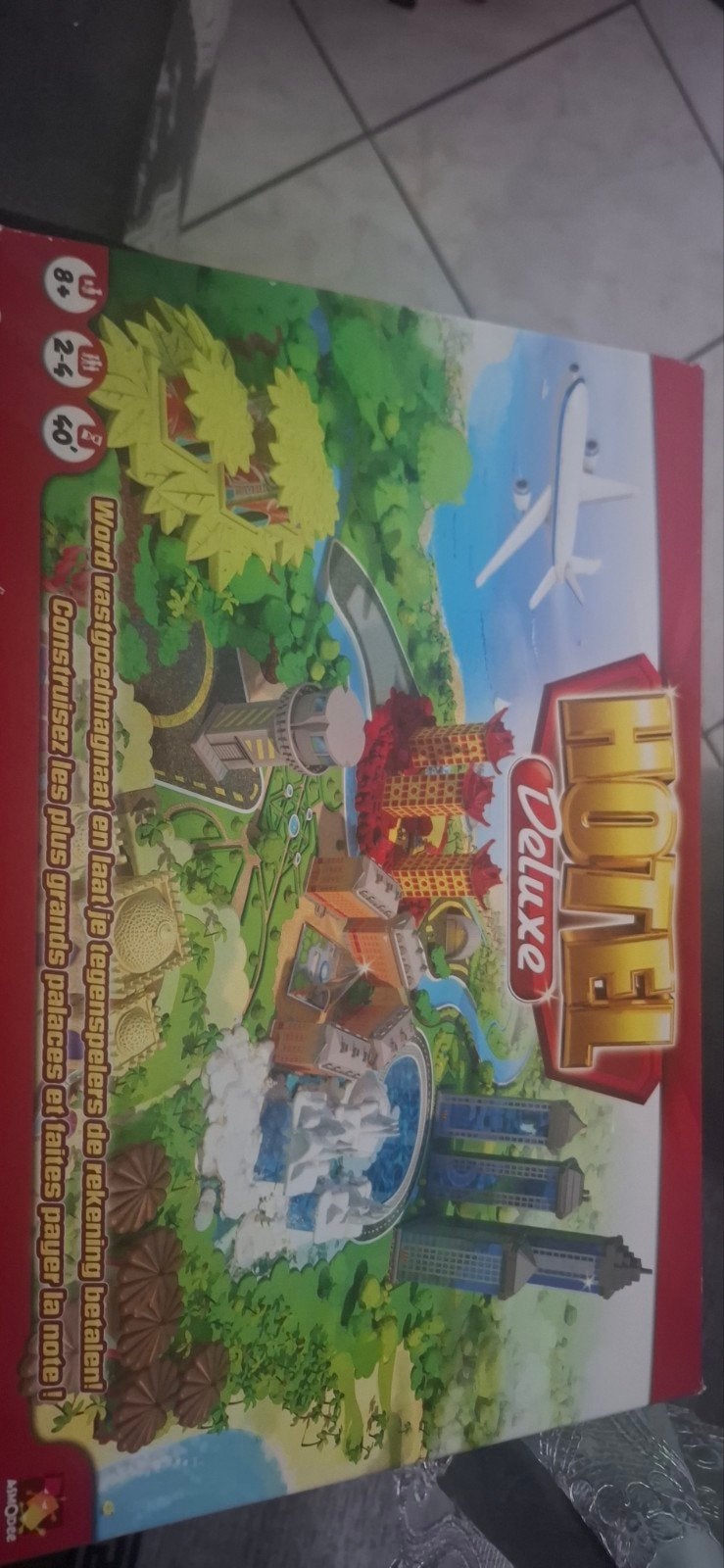 Jeu de société hôtel, Ophalen