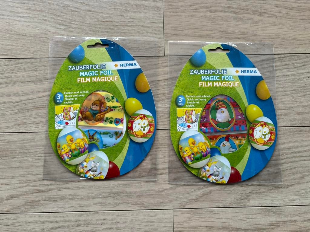 Magic foil stickers voor Paaseieren, Ophalen of Verzenden