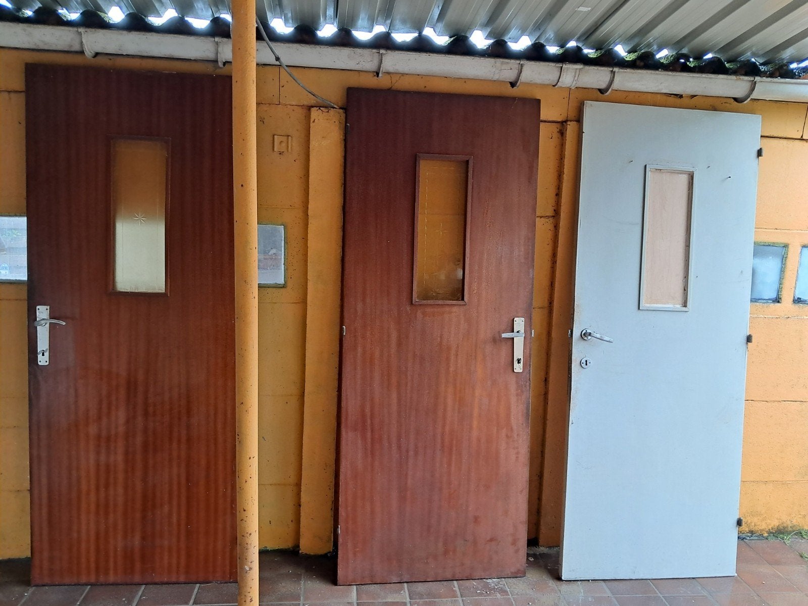 Binnendeuren., Doe-het-zelf en Bouw, Ophalen, Glas