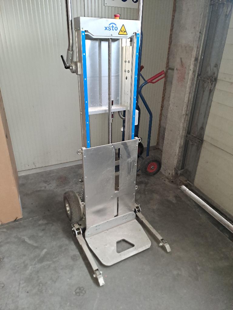 Electrische trappensteekwagen, Doe-het-zelf en Bouw, Transportwagens, Zo goed als nieuw, Steekwagen, 100 liter of meer, Ophalen