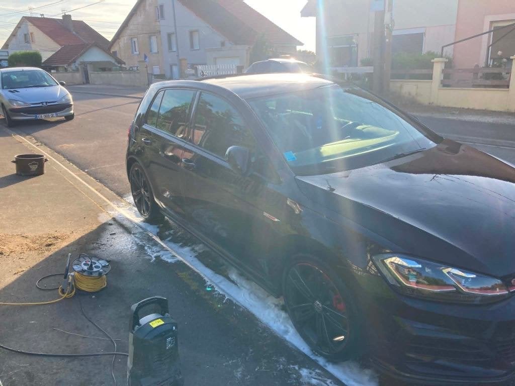 VW Golf 7.5 GTI Performance - DSG7, Autos, Volkswagen, Particulier, Golf, Essence, 5 portes, Automatique, Noir, Noir, Enlèvement