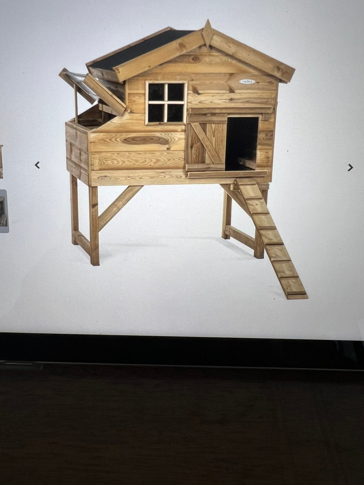 Desing kippenhok VOLDUX, Ophalen, Zo goed als nieuw