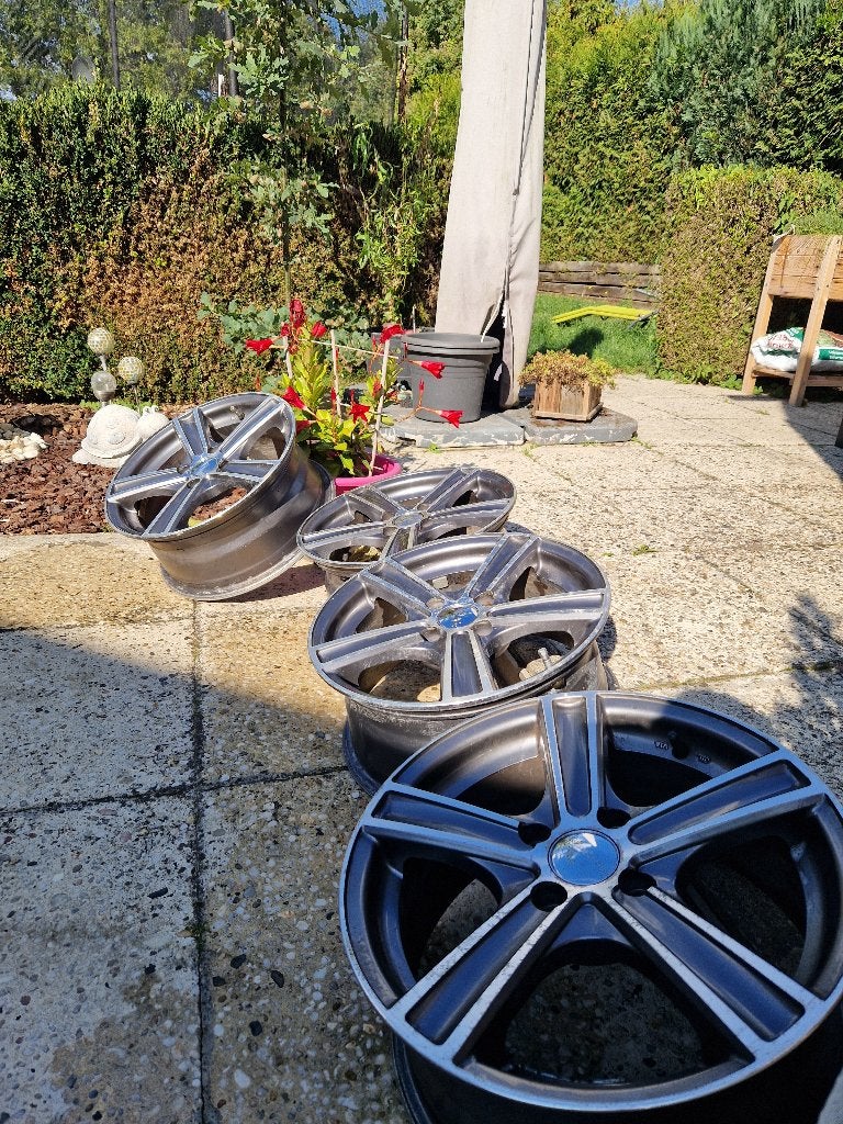 Alu Velgen 4x100 15 inch 6,5J ET 35, 15 pouces, Enlèvement, Utilisé, Jante(s)