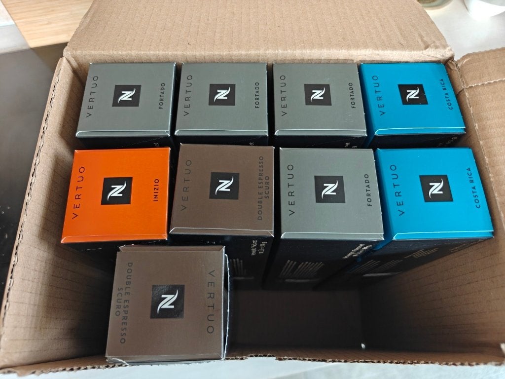 Nespresso Vertuo capsules +-90st. diverse smaken!, Diversen, Ophalen of Verzenden