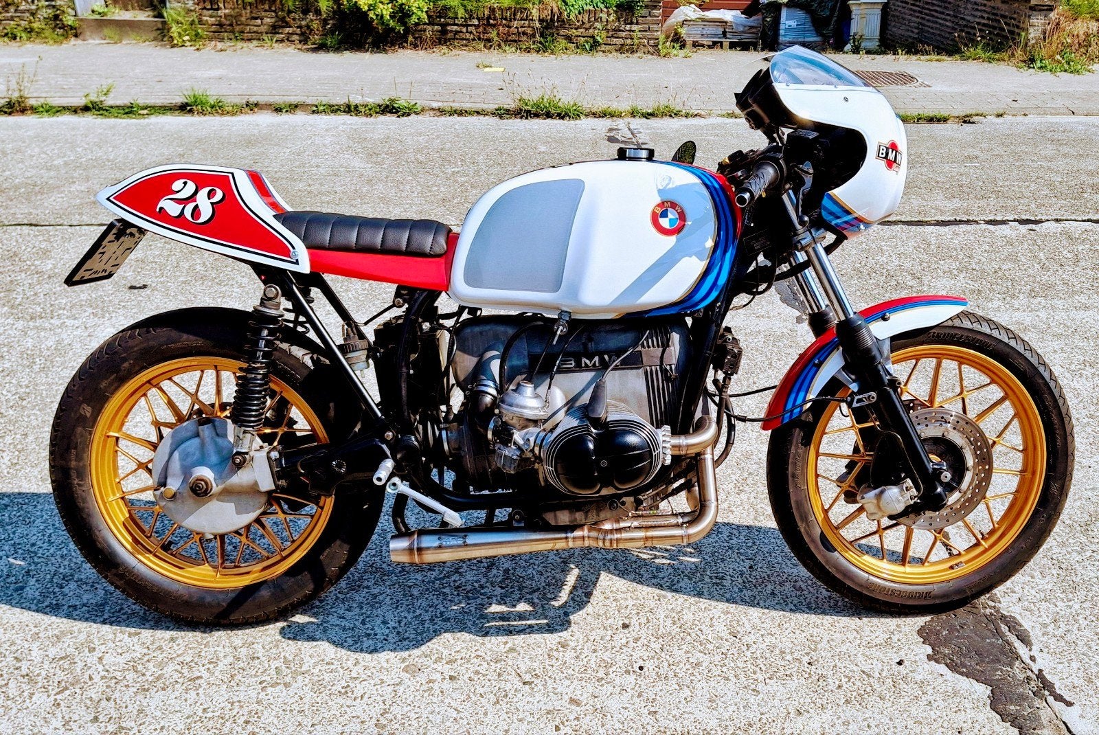BMW R100rs café racer te koop, Motoren, Motoren | BMW, Particulier, Nieuw, Ophalen