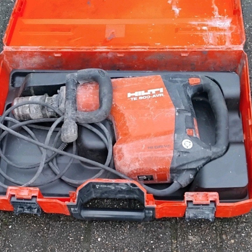 Marteau Hilti te 800, Enlèvement