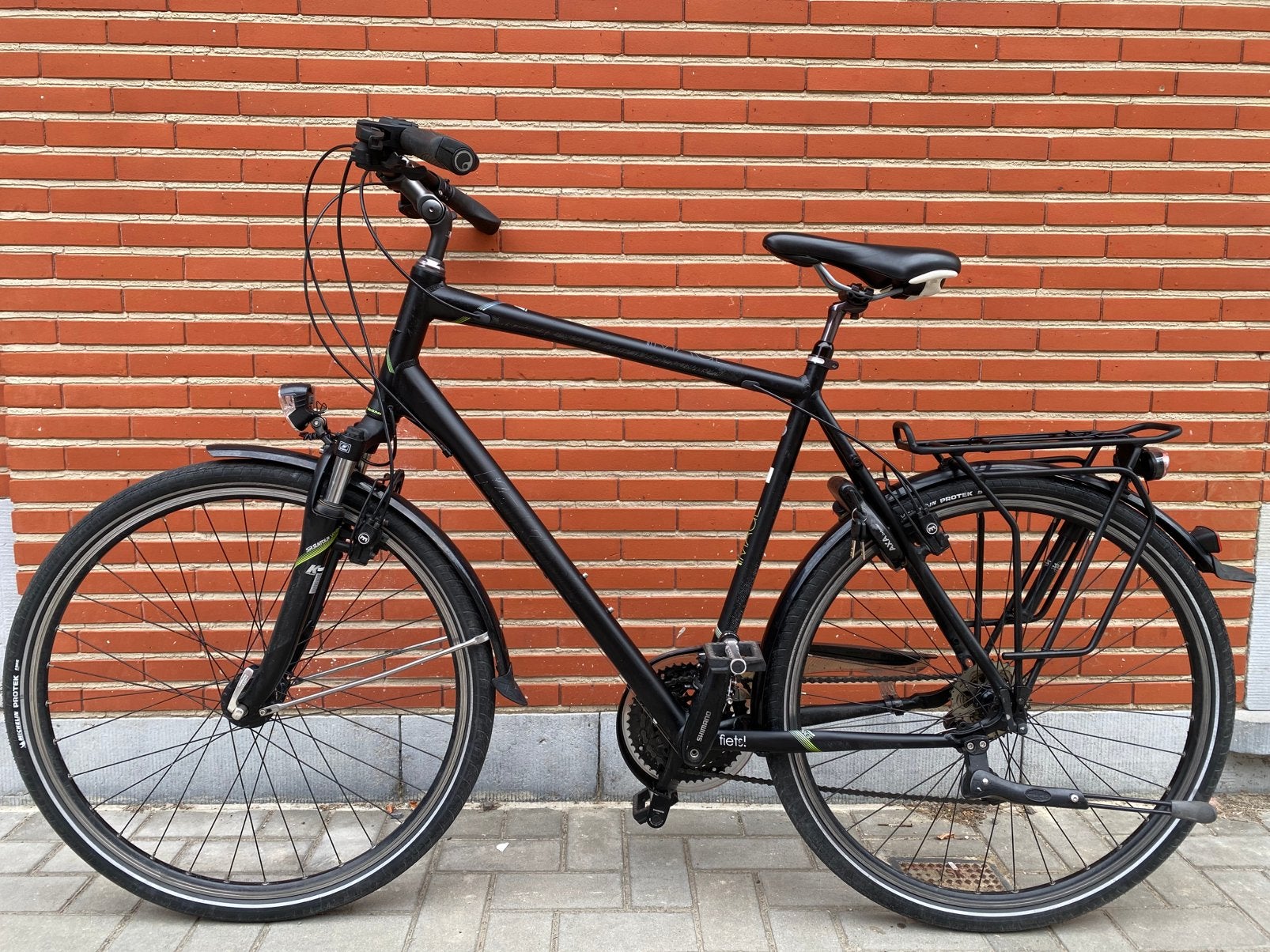 Fiets velo velo de ville Kalkhoff, 28 inch, Velgrem, 56 cm of meer, Zo goed als nieuw