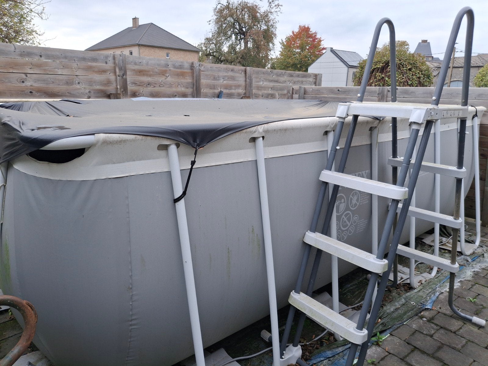 Zwembad met warmte pomp en filter, Tuin en Terras, Ophalen