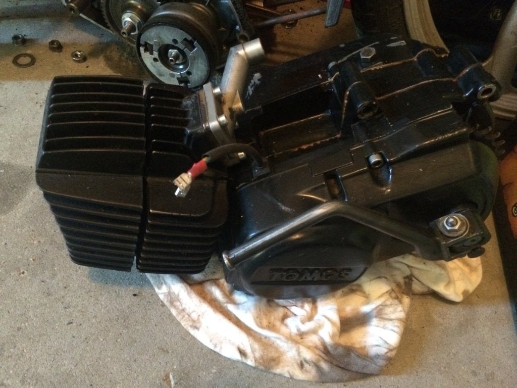 GEZOCHT: Tomos 50cc blok, Ophalen of Verzenden, Gebruikt, Blok, Tomos