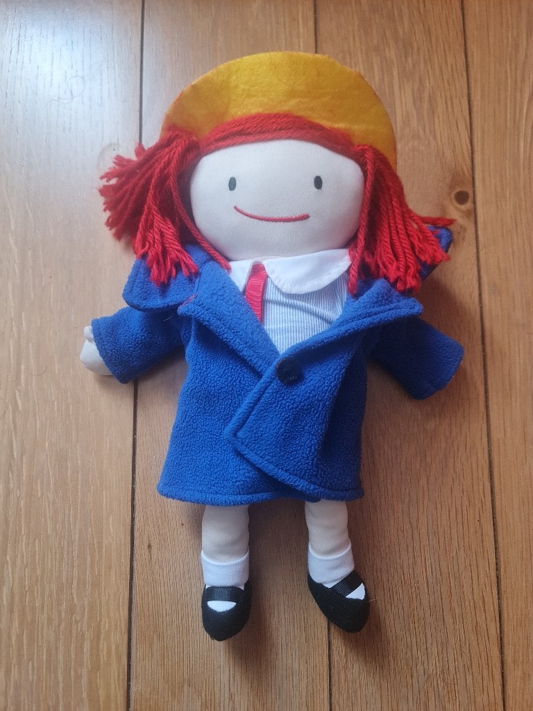 Poupée Madeline vintage / Madeline plush doll, Enlèvement ou Envoi, Comme neuf, Poupée