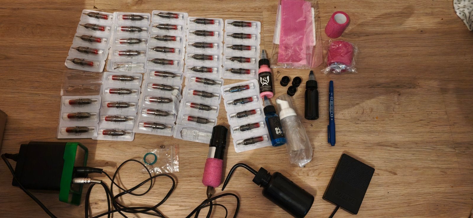 tattoo set met alles wat je nodig hebt
