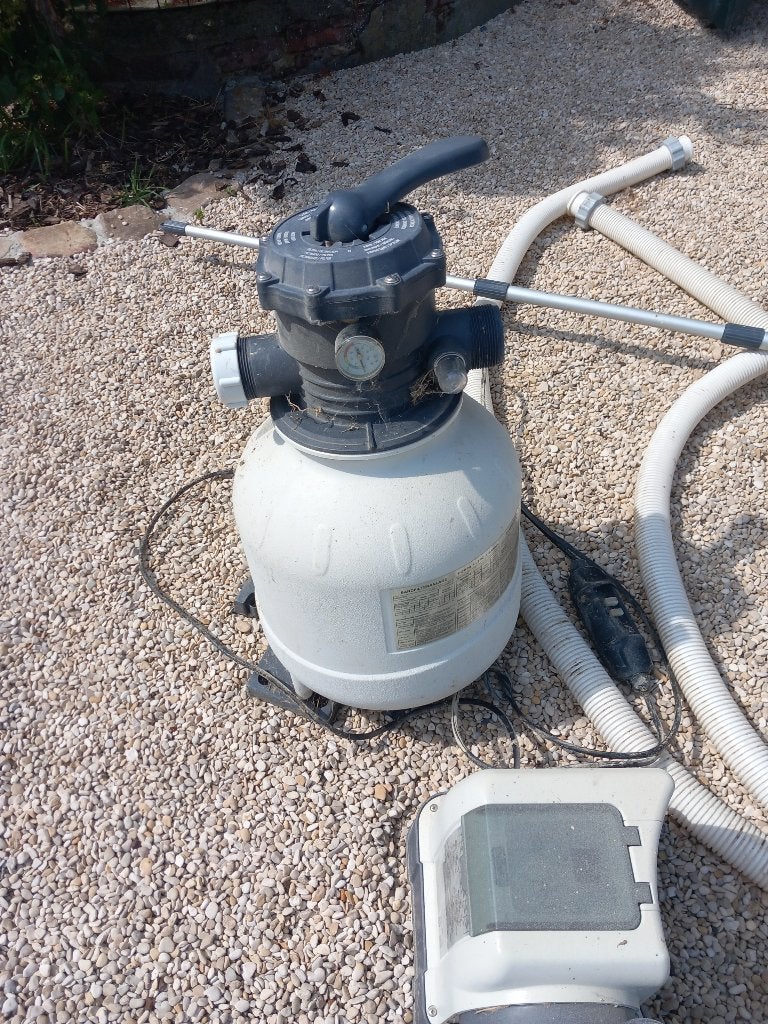 Zwembad filter INTEX + benodighheden, Tuin en Terras, Ophalen, Gebruikt, Filter
