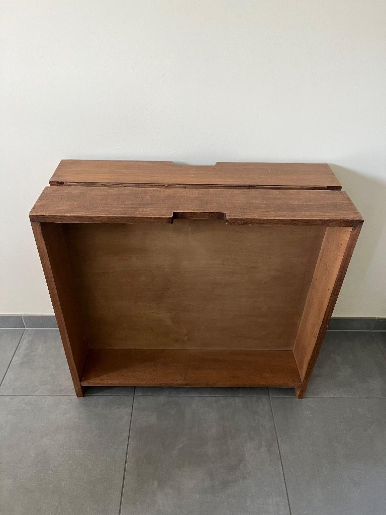 Houten schuifbakken voor onder het bed, Ophalen, Gebruikt