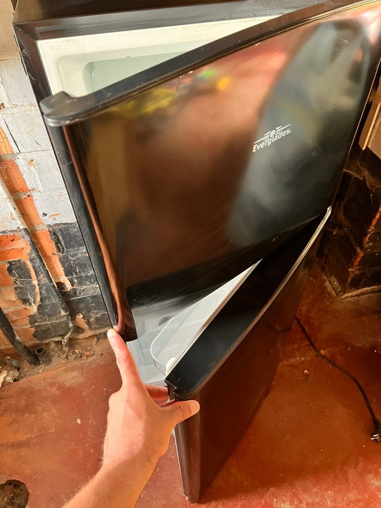 frigo met aparte vrieskast, Elektronische apparatuur, Ophalen, Gebruikt, Met aparte vriezer, 45 tot 60 cm