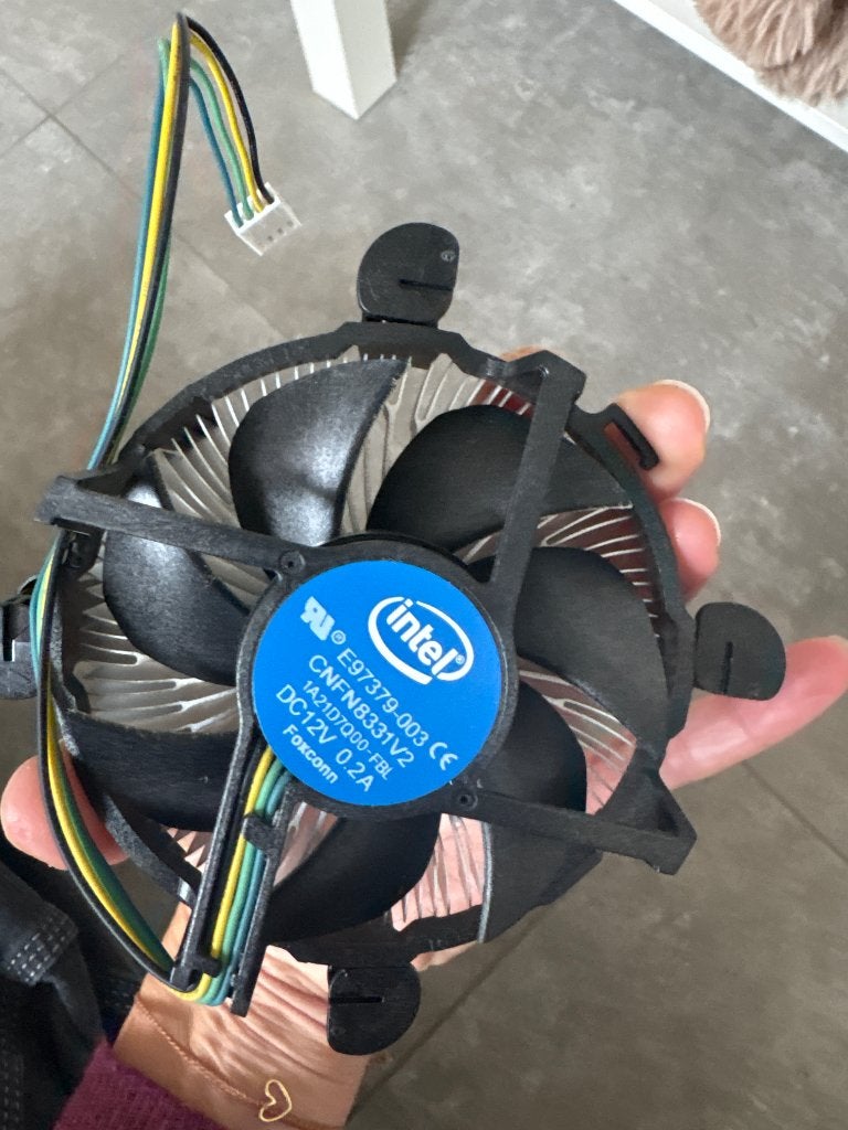 Pc voeding en processorkoeling, Computers en Software, Ophalen of Verzenden, Gebruikt