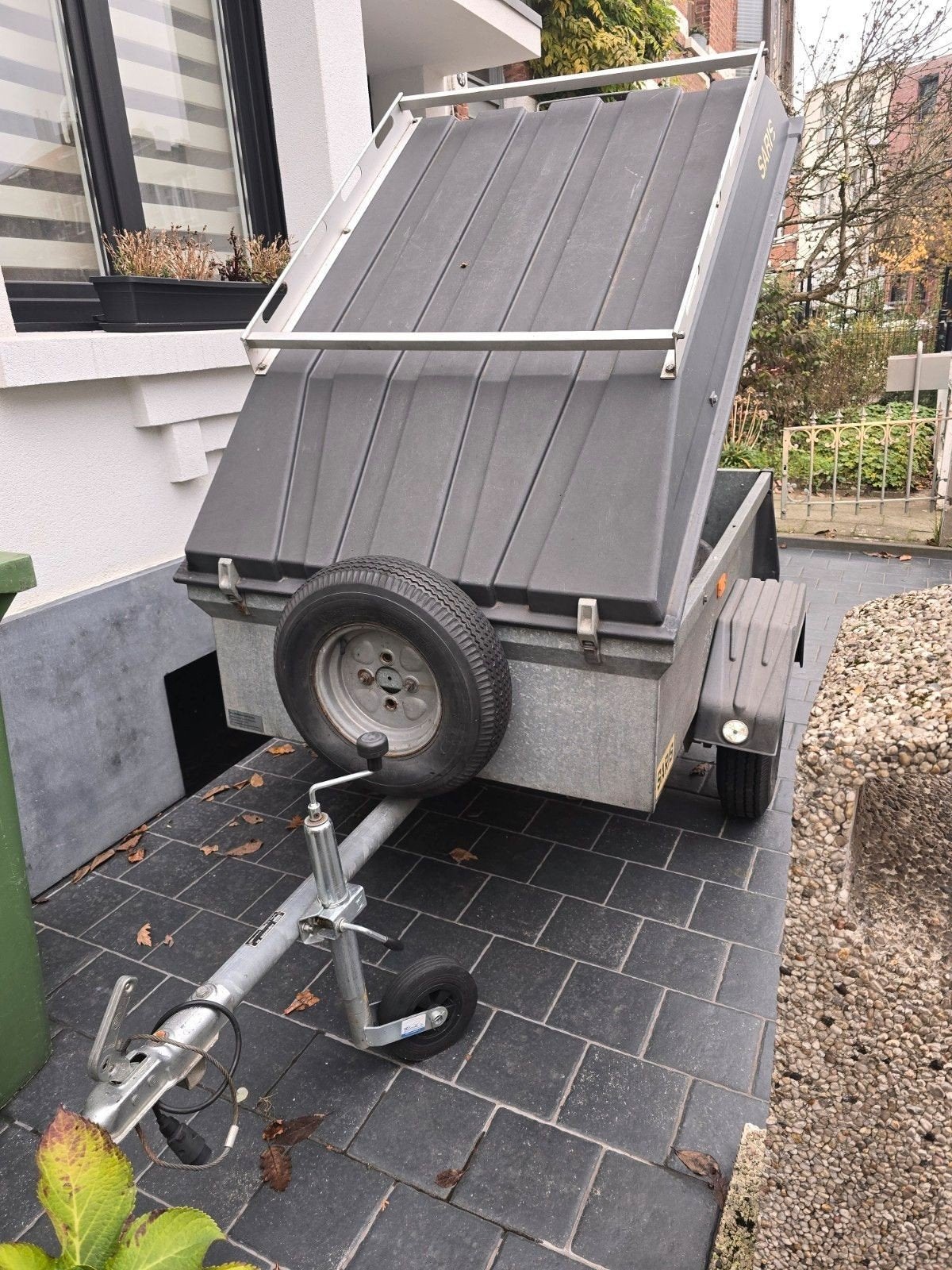 gesloten remork, Auto diversen, Ophalen of Verzenden
