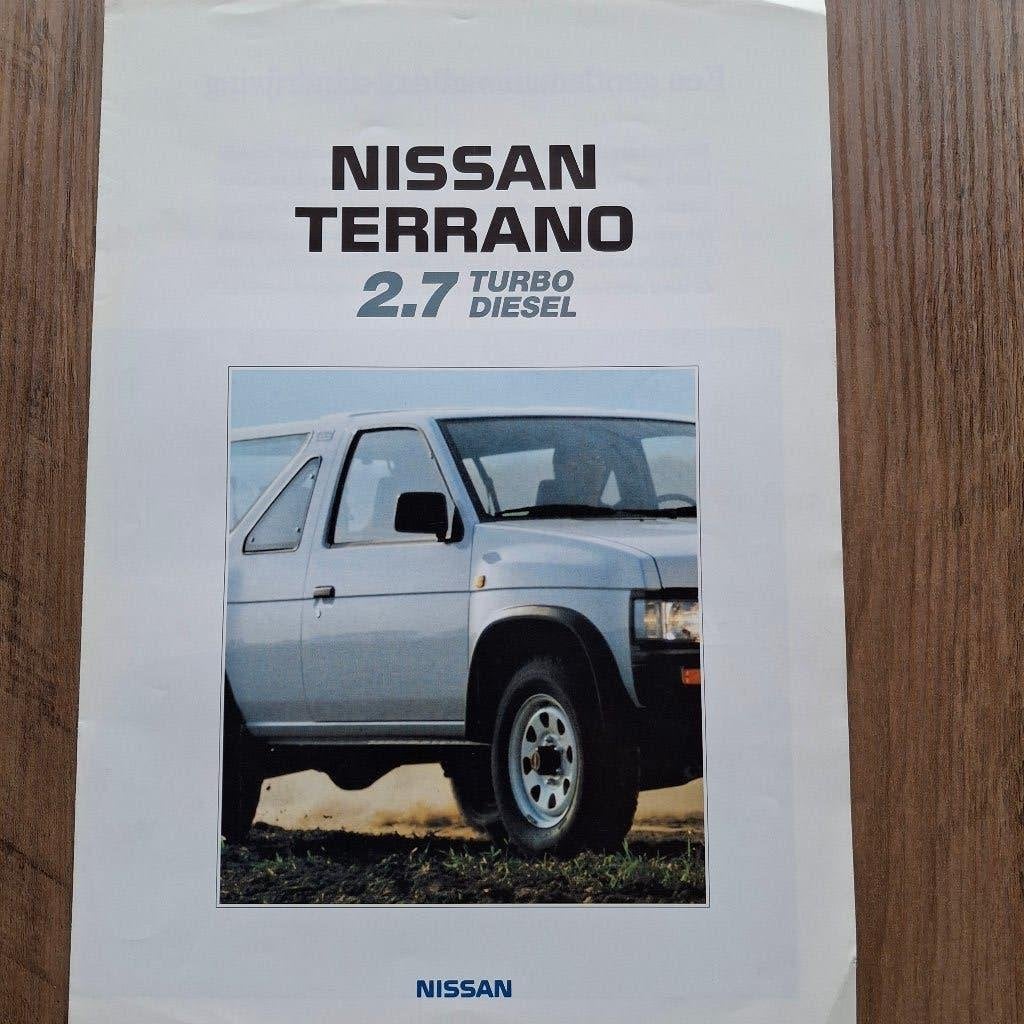 NISSAN TERRANO 2.7 Turbo Diesel  1/89, Enlèvement ou Envoi, Neuf, Nissan