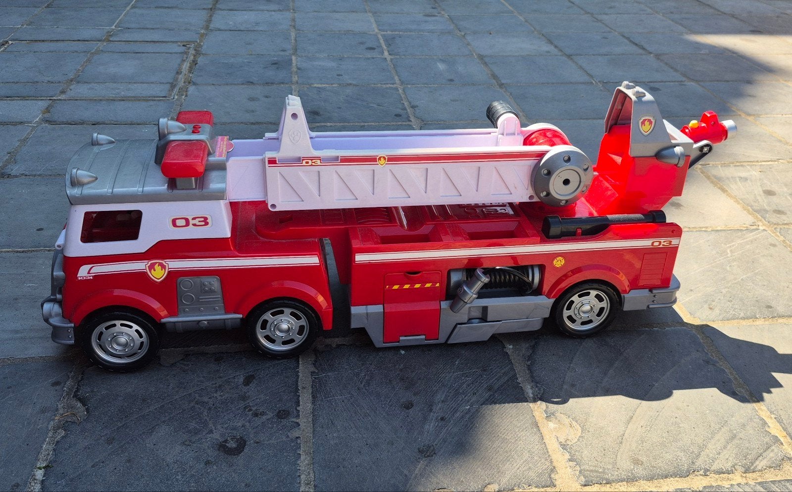 Brandweerwagen paw patrol, Kinderen en Baby's, Speelgoed |Speelgoedvoertuigen, Ophalen