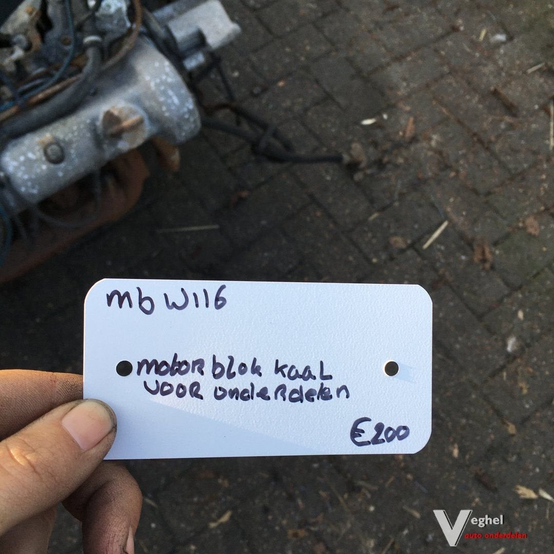 Mercedes W116 Motorblok Kaal voor onderdelen, Auto-onderdelen, Ophalen, Gebruikt, -, -
