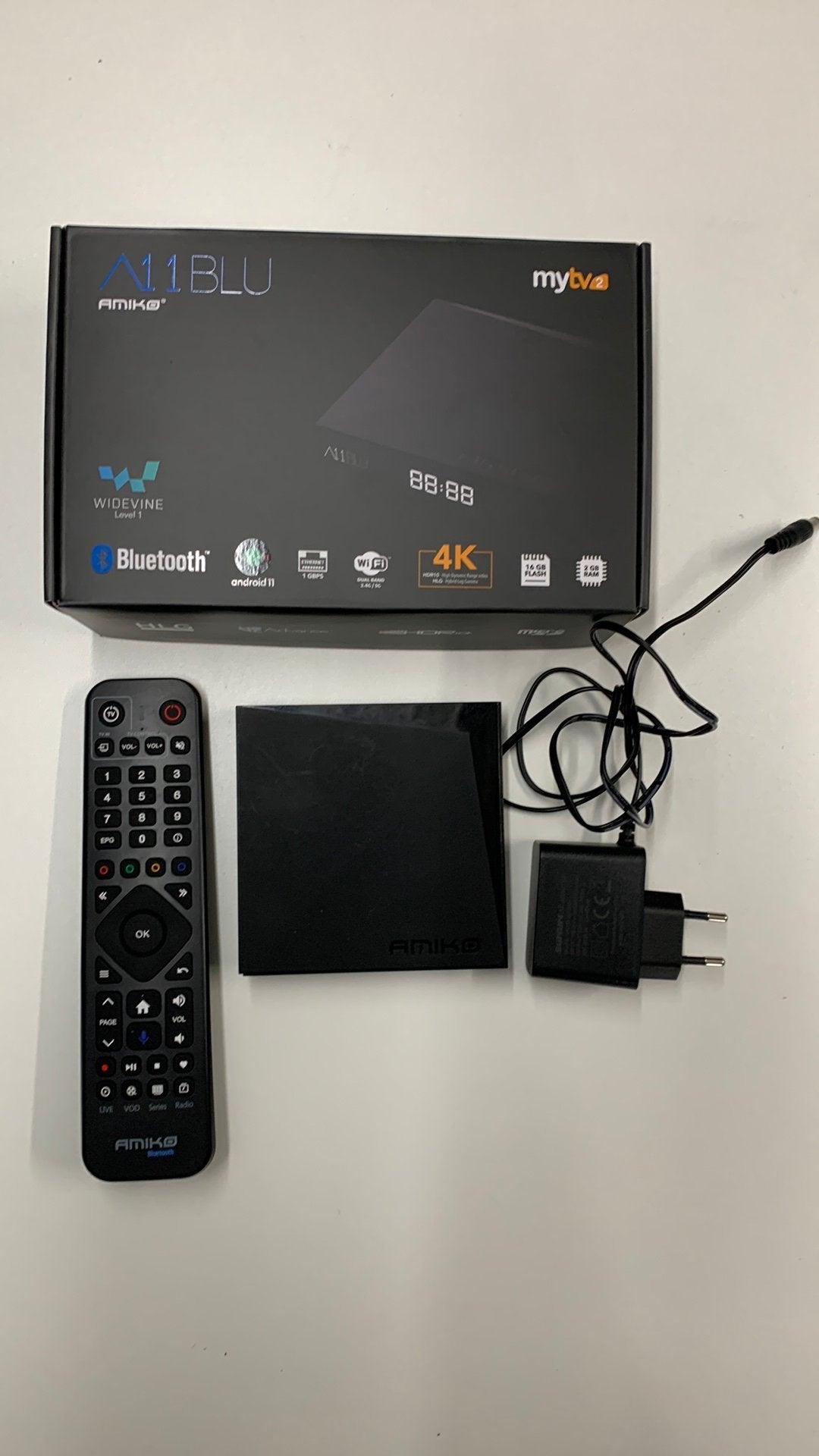 Boîtier Amiko A11, TV, Hi-fi & Vidéo, Enlèvement, Comme neuf