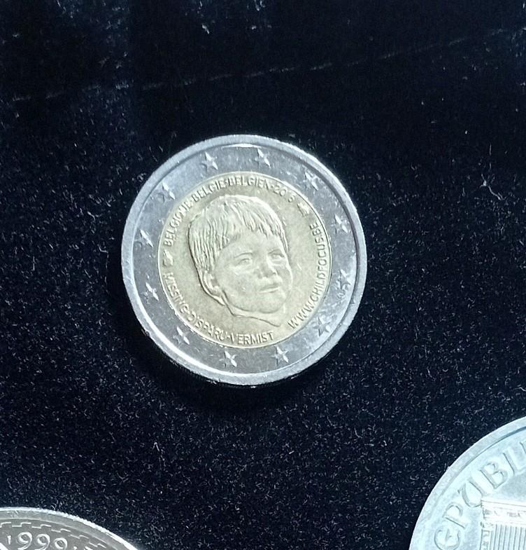 Pièce 2 Euros Commémorative Belgique 2016 - Child Focus, Postzegels en Munten, Munten | België, Ophalen
