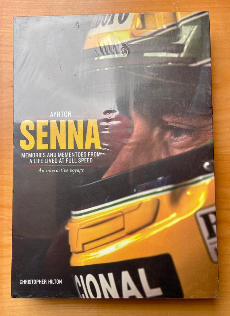 F1 Ayrton Senna hardcover boek in slipcase nieuw, Enlèvement, Neuf, Général