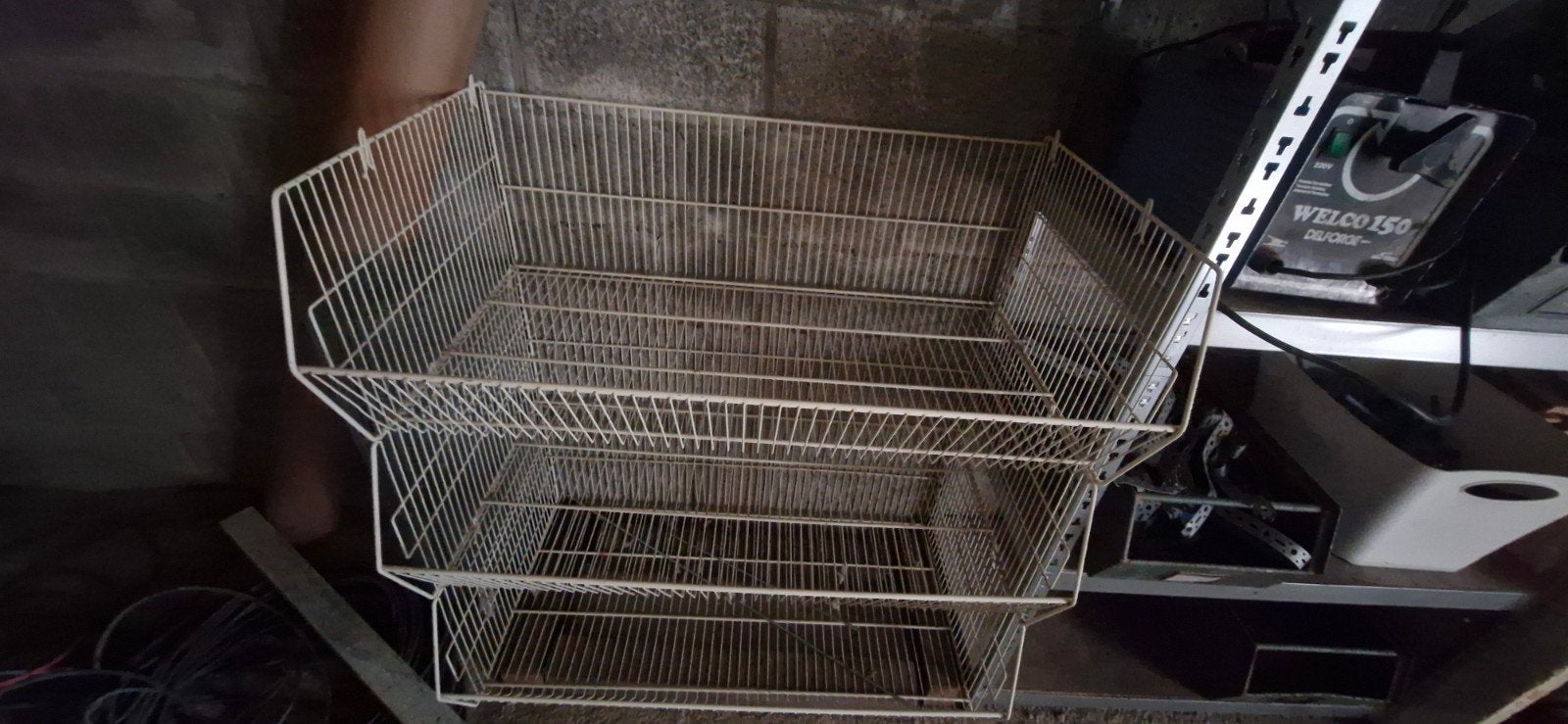 paniers de rangement, Enlèvement, Utilisé