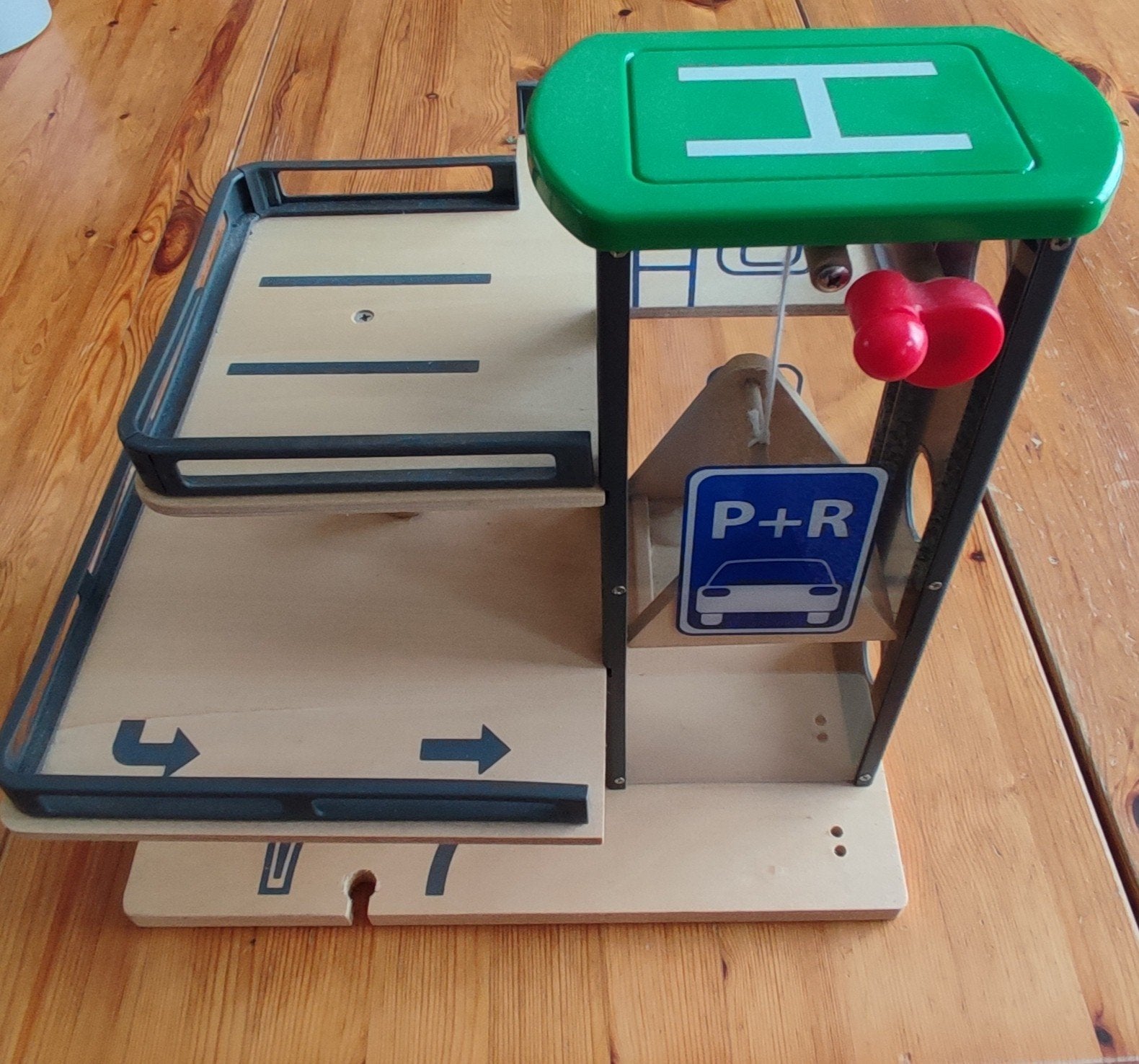 Set de jeu garage et circuit en bois, Enlèvement
