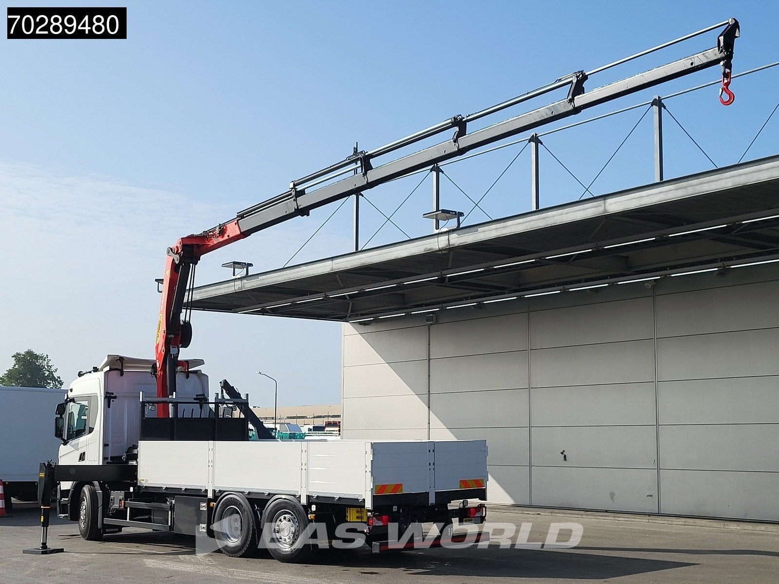 Scania G410 6X2 New! Palfinger PK24.001 SLD 5 Crane Kran Ret, Auto's, Vrachtwagens, Automaat, Stof, Euro 6, Scania