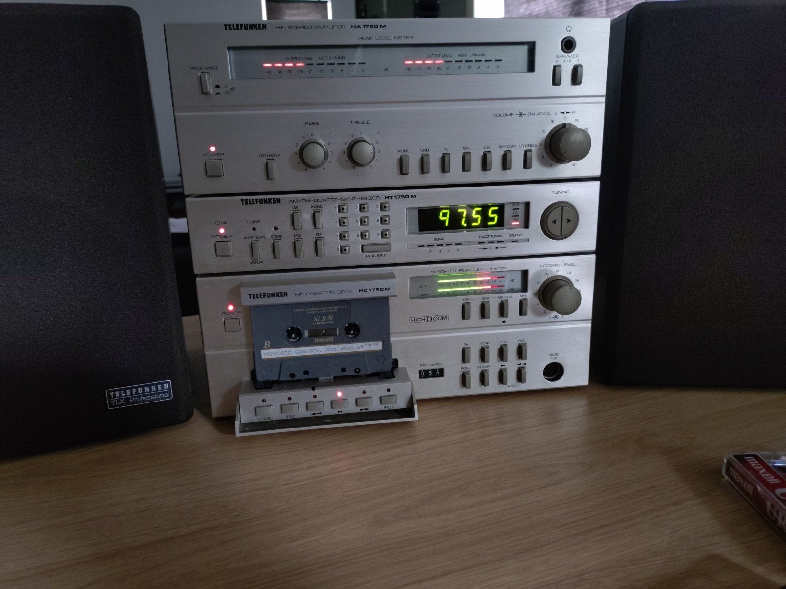 Telefunken ha-1750m,ht-1750m,hc-1750m, Audio, Tv en Foto, Ophalen