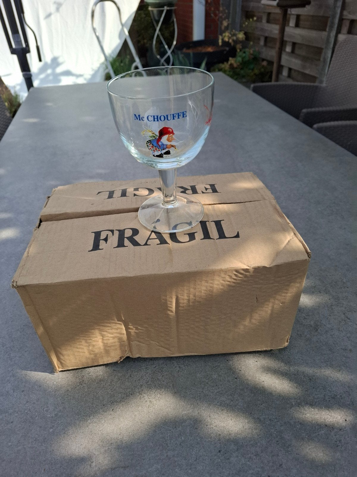 6 mc chouffe bollekes glazen, Ophalen