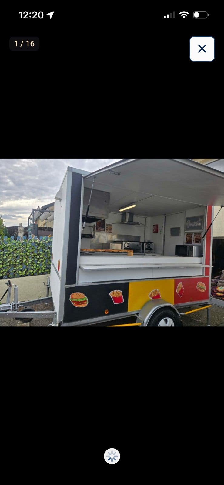 Friture foot truck d’origine bien lire svp, Articles professionnels, Enlèvement ou Envoi