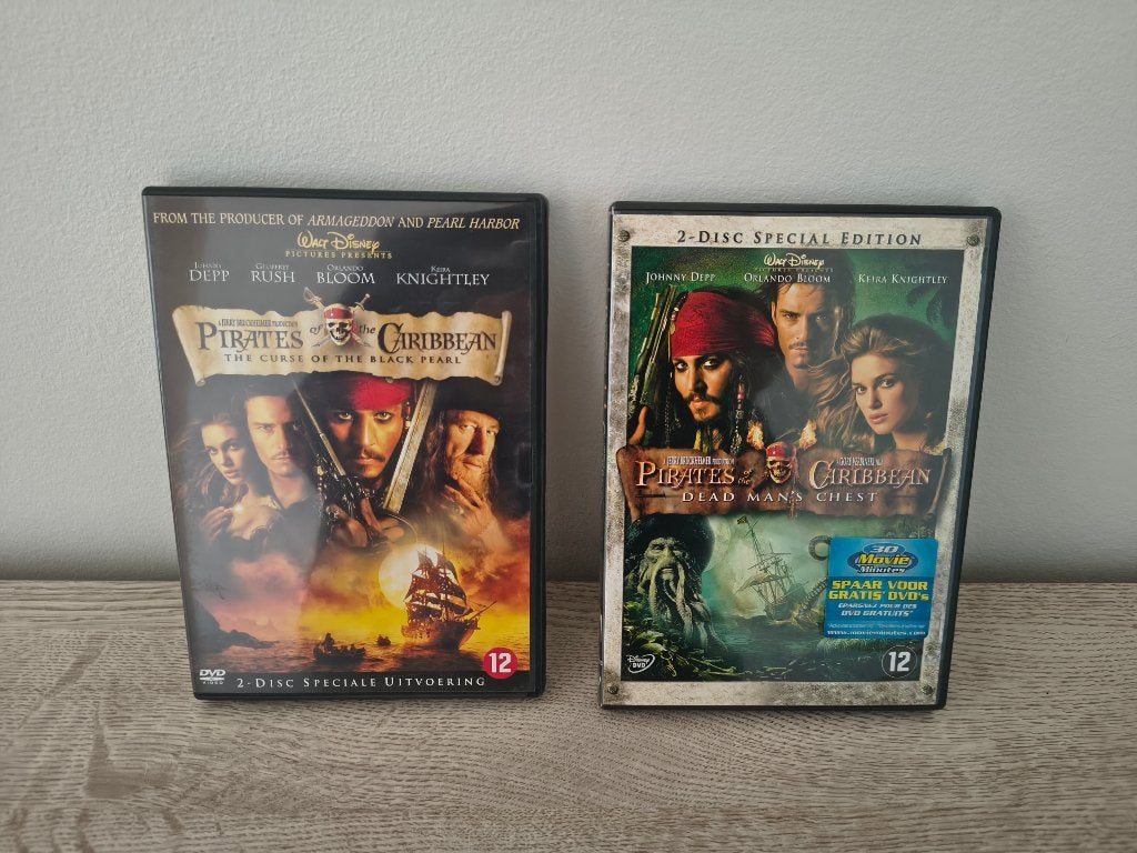 Dvd Pirates of the Carribean, Ophalen of Verzenden, Zo goed als nieuw