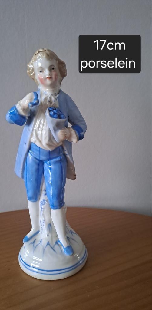 Porseleinen beeldje Jonkheer, Verzamelen, Ophalen of Verzenden